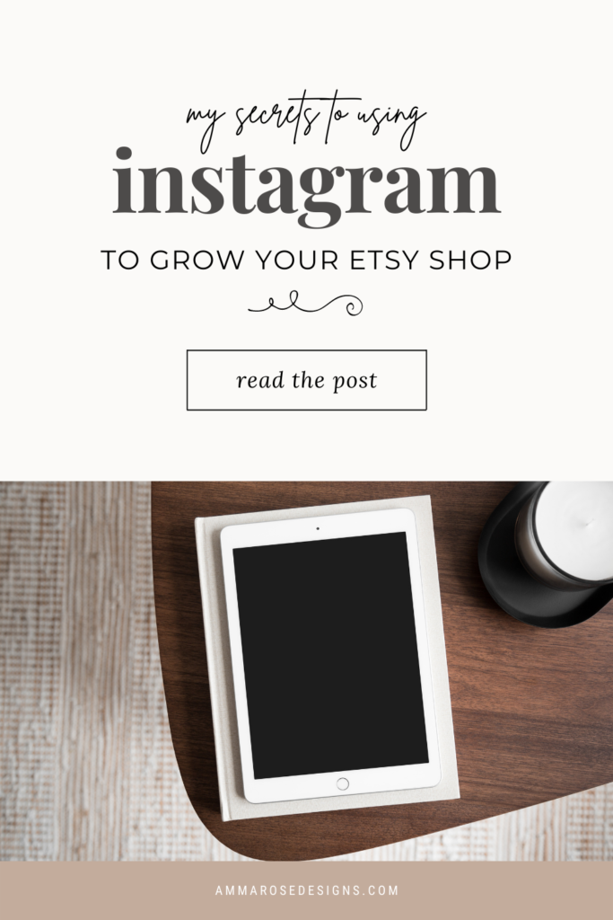 Promote your Etsy shop with the visual components of Instagram marketing. Find out how it's a great tool to build a community, reach out to other influencers in your niche, and increase your exposure!